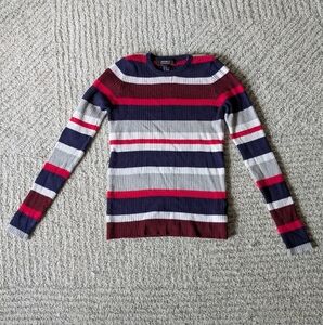 Forever 21 Multicolor Striped Sweater